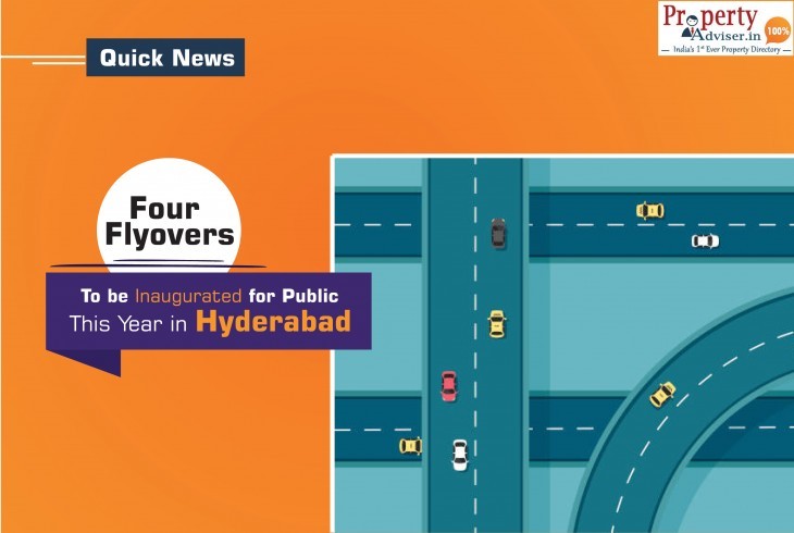 Four Flyovers to be Inaugurated This Year in Hyderabad  